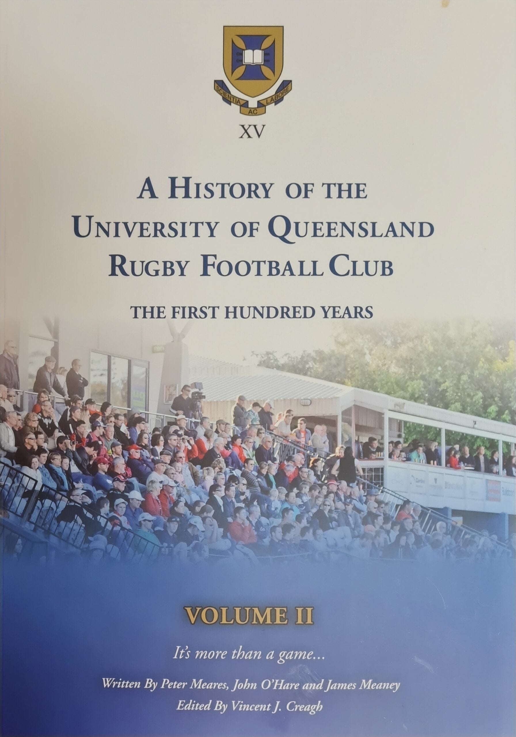 History of UQ Rugby Club Book