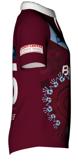 2025 WOMENS UQ Rugby Heritage & Indigenous Jersey