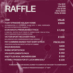 Aus UniRoos Raffle - 5 September Draw