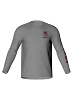 UQ Rugby Long Sleeve Tee (Grey Marle)