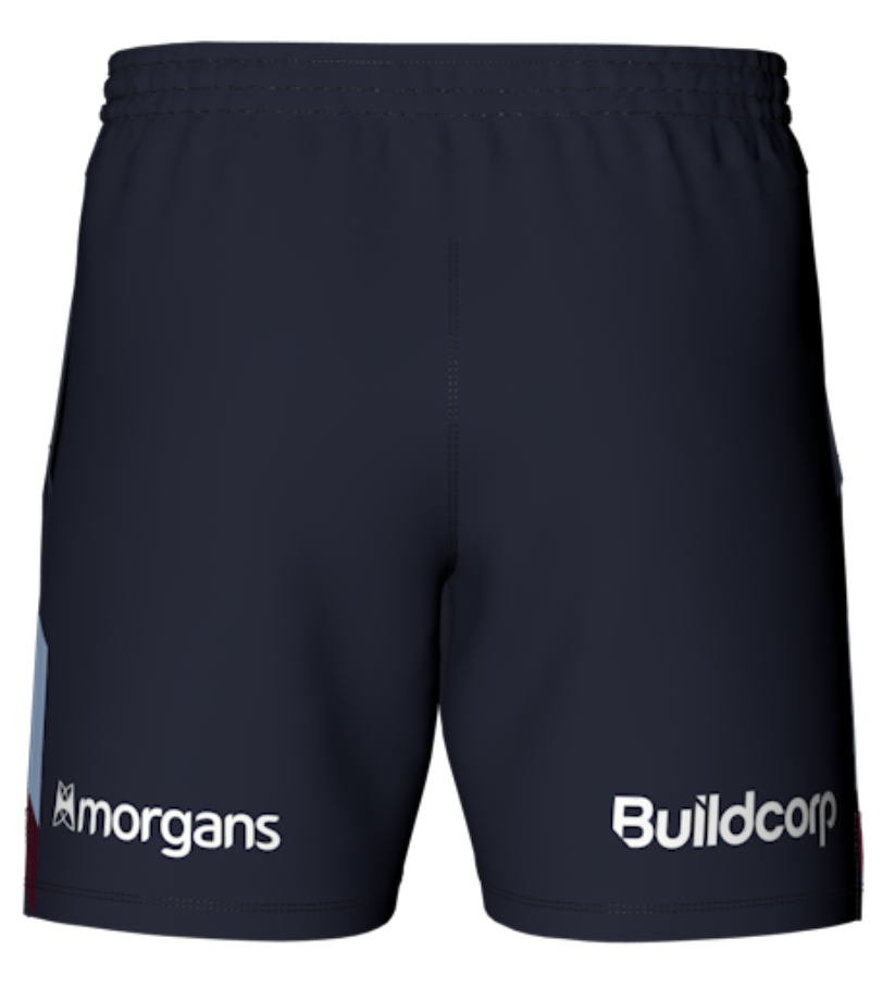 UQ Rugby 2026 Men's Gym Shorts - Navy