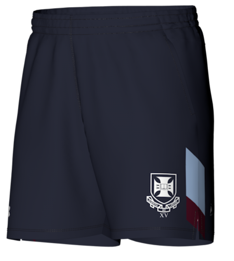 UQ Rugby 2026 Men's Gym Shorts - Navy