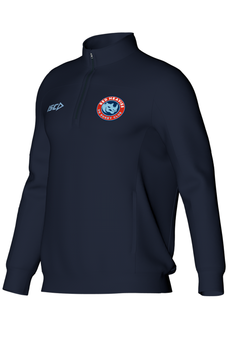 UQ Rugby Quarter Zip Fleece - Navy