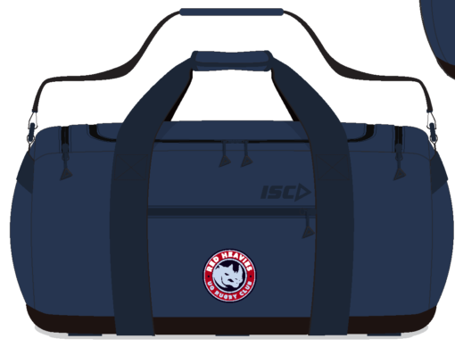 UQ Rugby Gearbag with the Red Heavies logo