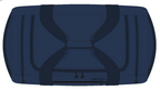 UQ Rugby Gearbag with the Red Heavies logo