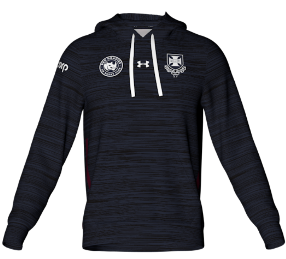 UQ Rugby 2026 Performance Hoodie - Navy