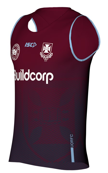 UQ Rugby Singlet Maroon