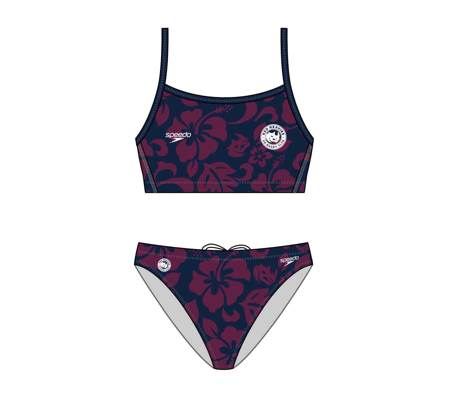 UQ Rugby 2026 Women's Speedos (Two-Piece) | Order-Made