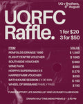 UQRFC Raffle - 8 August