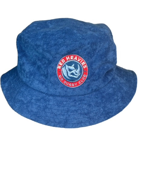 UQ Rugby Blue Terry Towelling Bucket Hat
