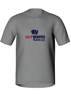 Red Heavies Tee – Grey Marle