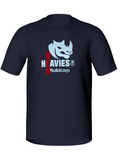 Red Heavies Tee – Navy