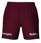 UQ Rugby 2026 Women's Gym Shorts - Maroon