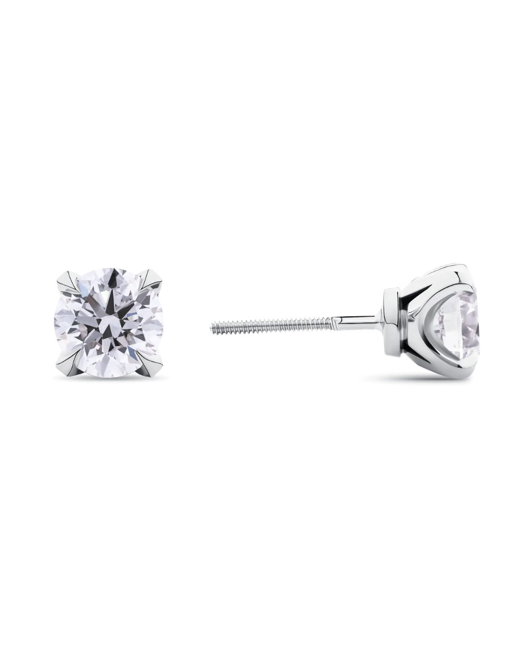 Diamond Stud Earrings Unique Raffle Ticket - 100 tickets only